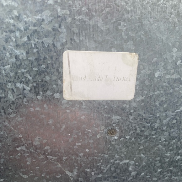 Galvanized Steel Metal Tool Box, Caddy, Industrial, Rustic, Primitive Home Decor - Picture 6 of 6